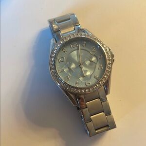 Fossil Silver Crystal Accent Women's Watch